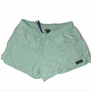 Patagonia Light Green Swim Shorts Size Small